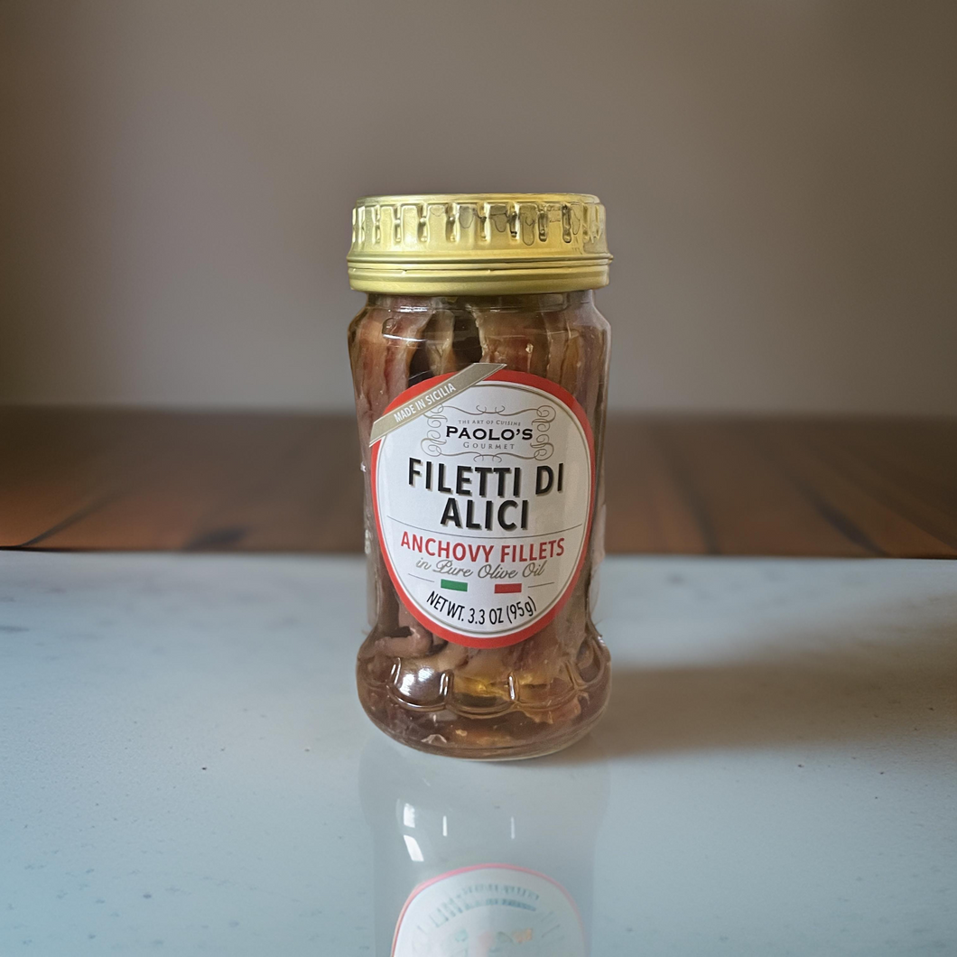 Anchovy Fillets in Pure Olive Oil