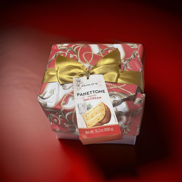 Panettone with Gin Cream Filling