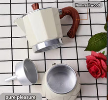 Load image into Gallery viewer, Aluminum Espresso Coffee Maker 3 Cup
