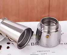 Load image into Gallery viewer, Stainless Steel Espresso Maker
