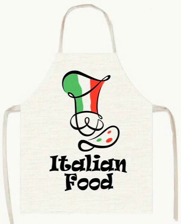 Italian Food Chef Apron