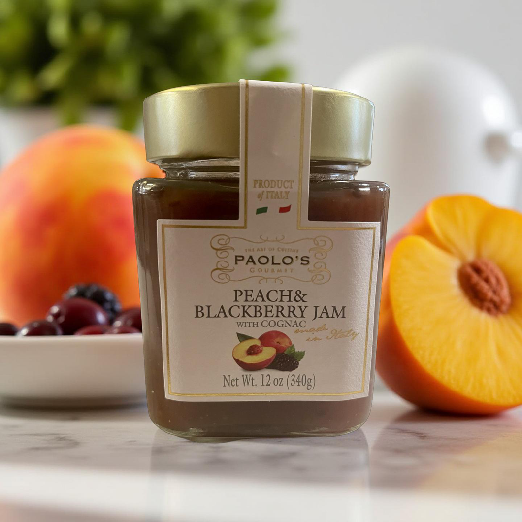 Peach & Blackberry Jam w/ Cognac