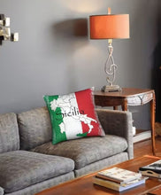 Load image into Gallery viewer, &quot;Sicilia&quot; Throw Pillow Cover
