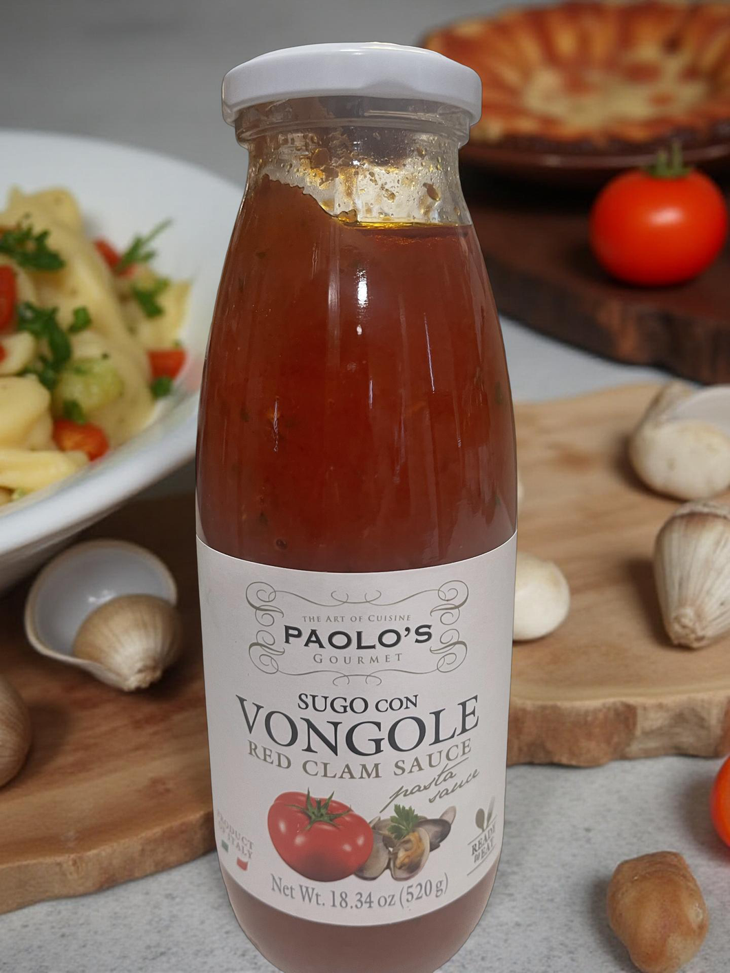 Sugo Con Vongole (Red Clam Sauce)