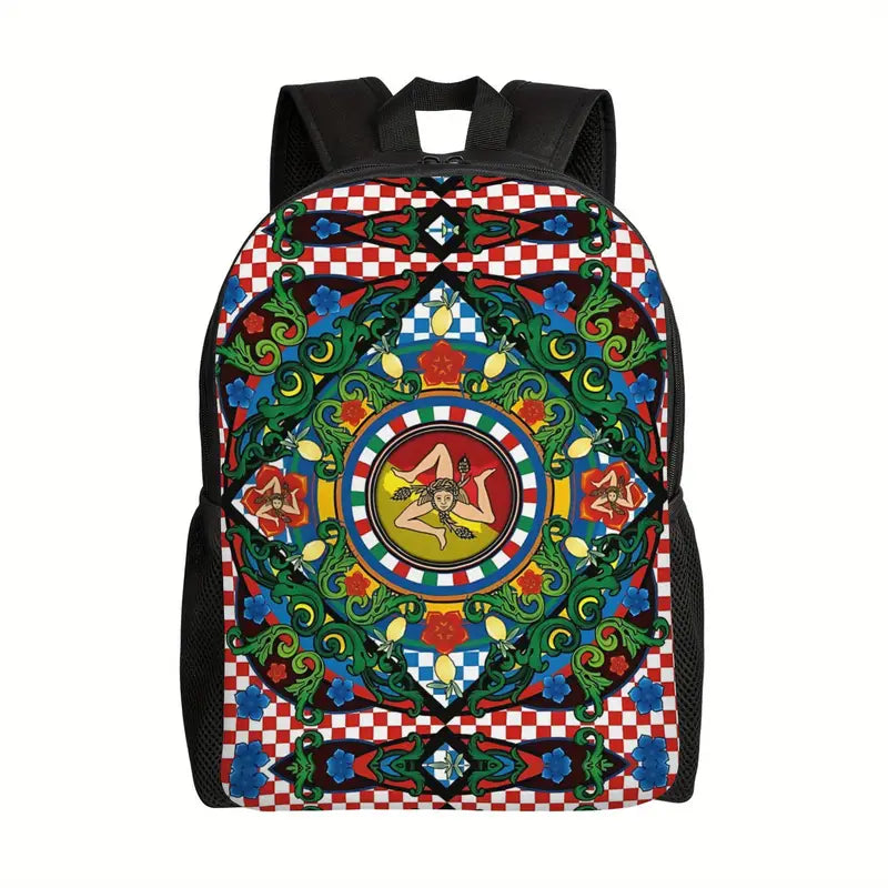 Sicilian Trinacria Backpack