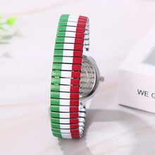 Load image into Gallery viewer, Italian Flag Watch
